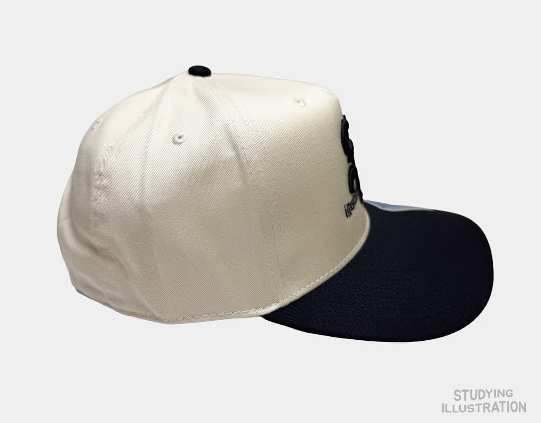 LA スパイダー 同じボディを使用 5パネル 3D刺繍 トラッカー キャップ