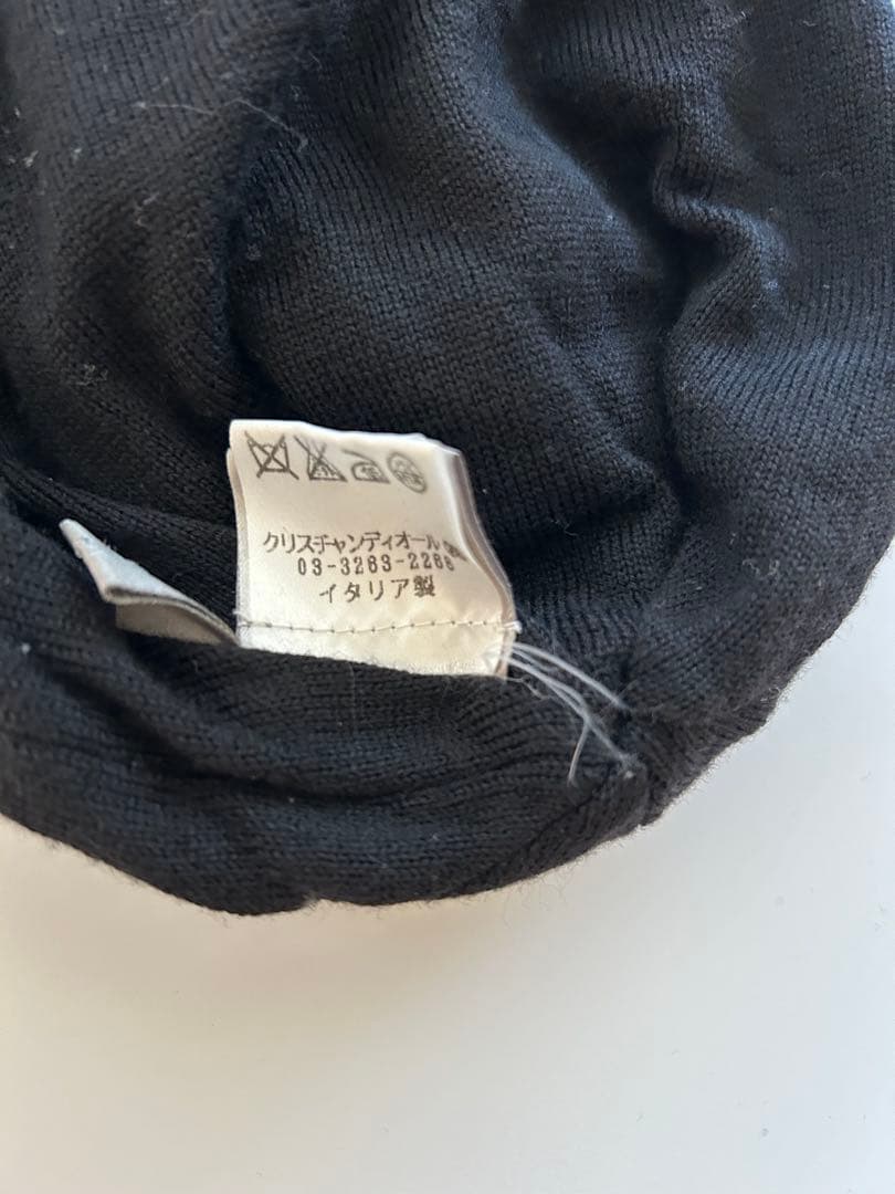 Dior HOMME ディオールオム bee刺繍 エディ期 ニット帽