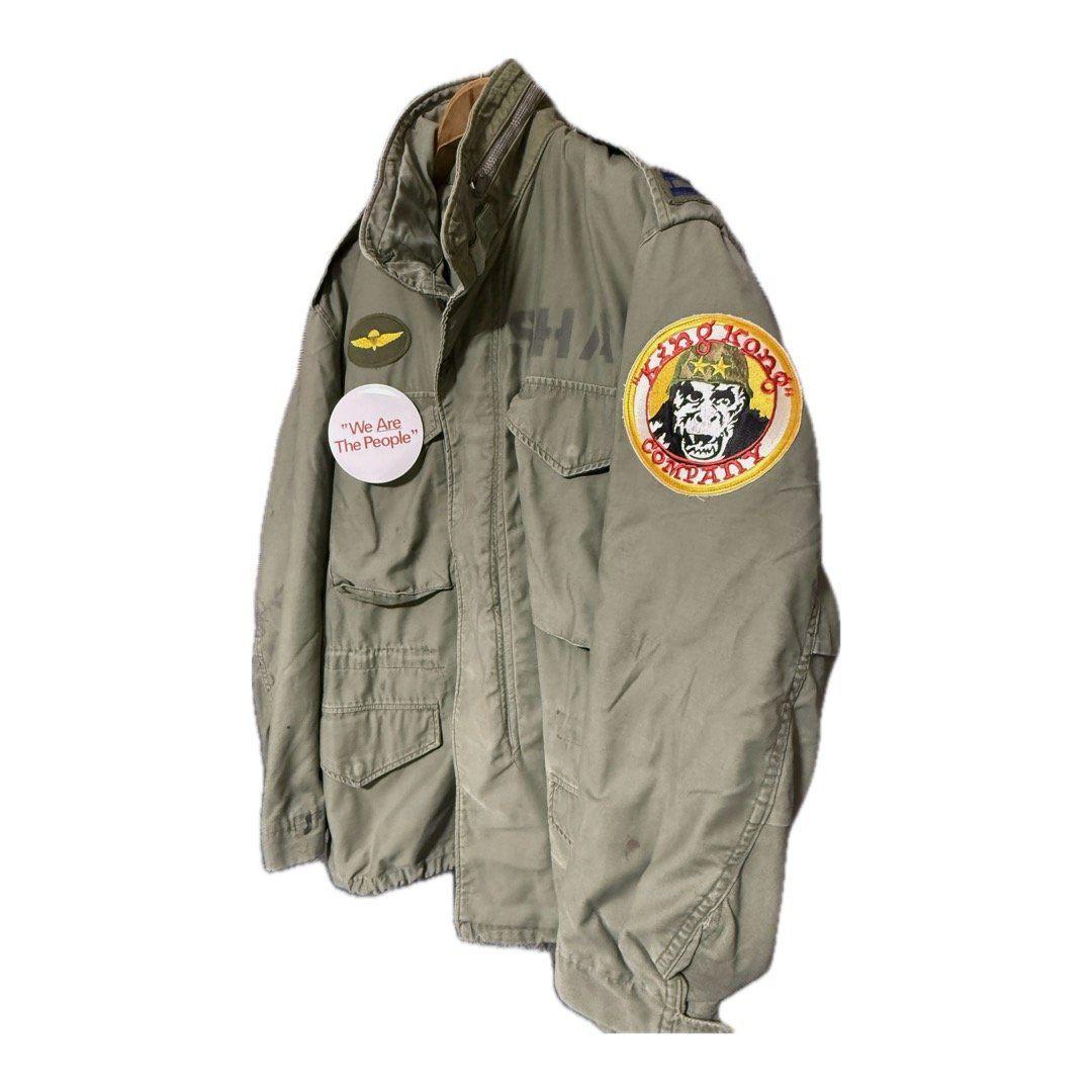 60s US ARMY M-65 2nd アルミジップ MEDIUM
