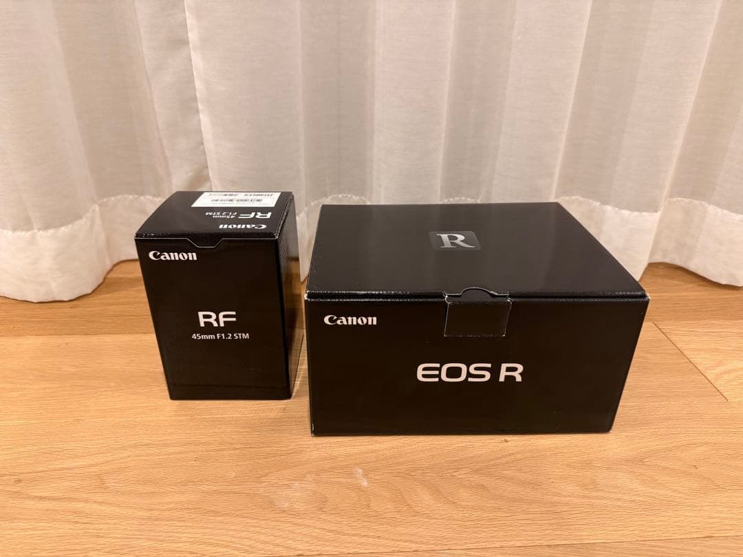 Canon EOS R ＋ RF45mmf1.2レンズ セット