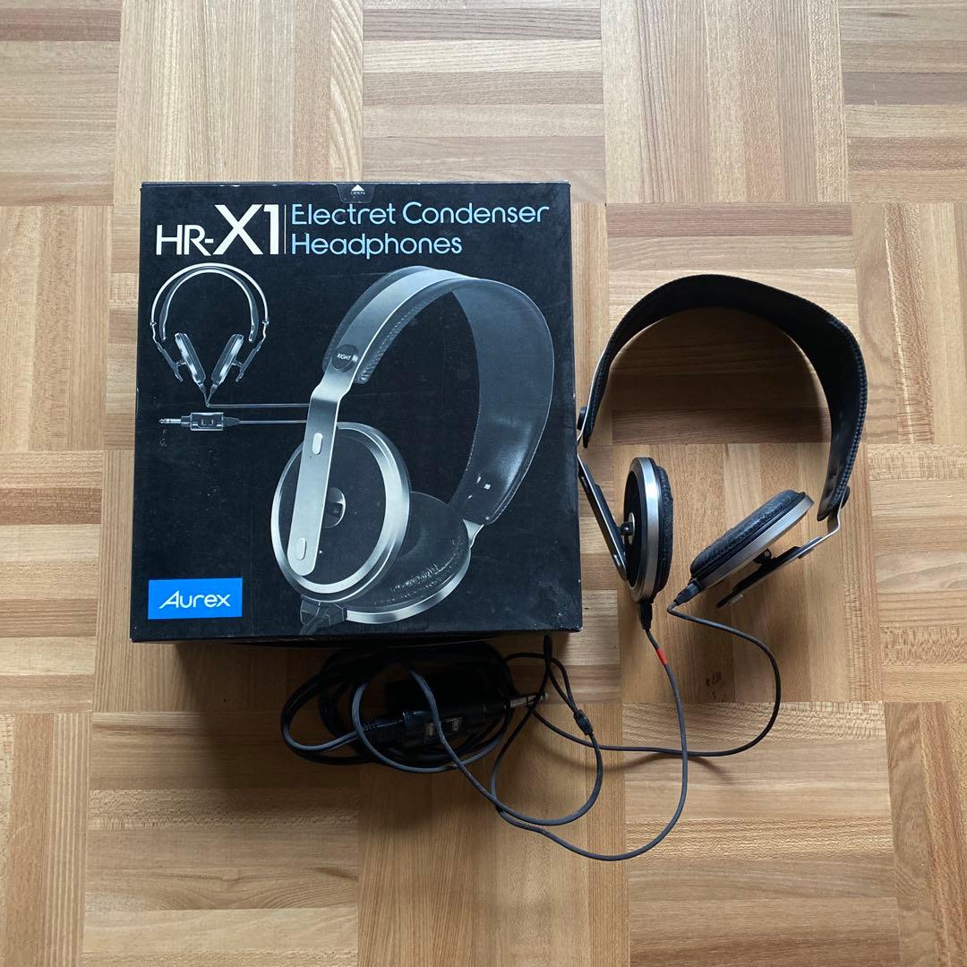 Aurex HR-X1 Electret Condenserヘッドフォン
