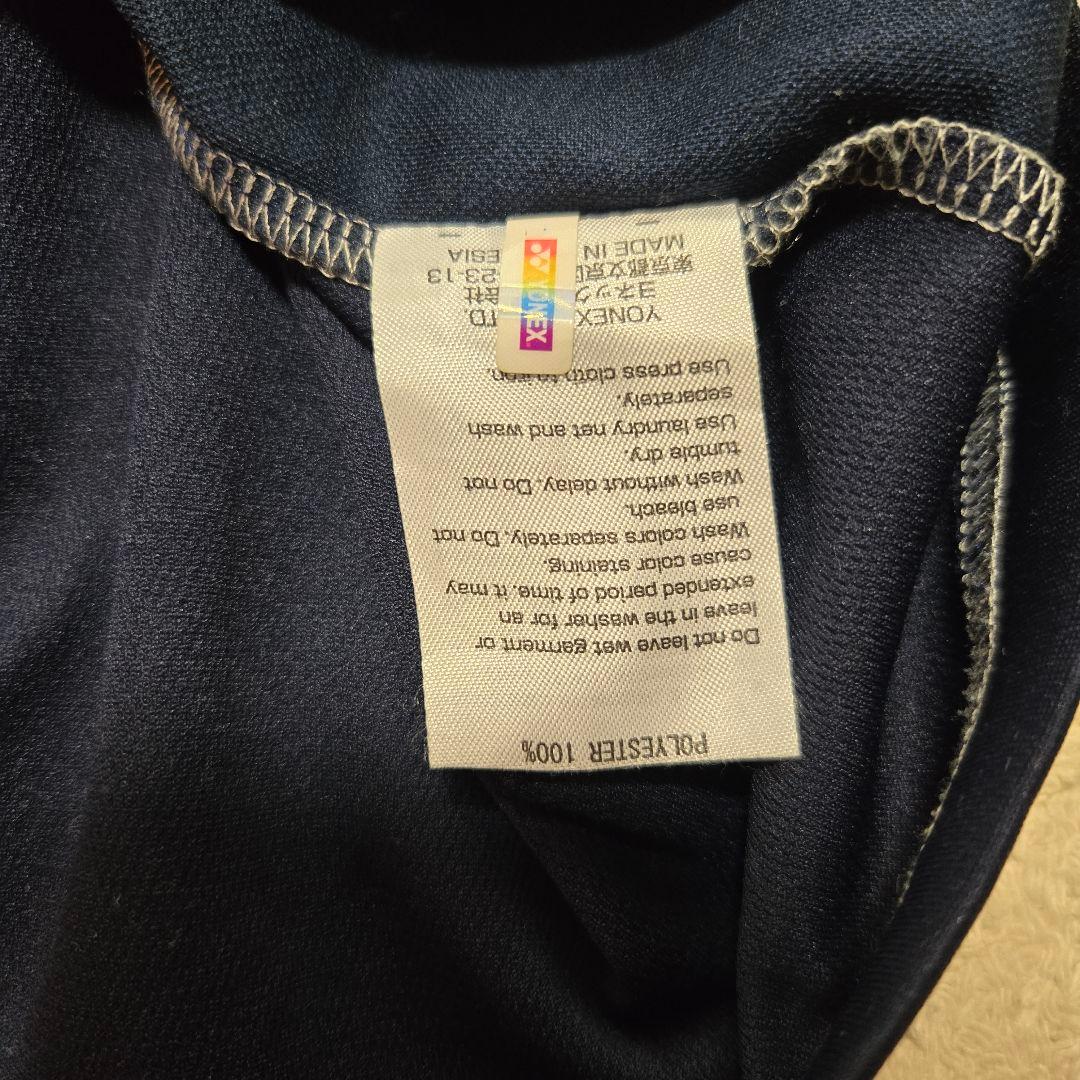 【L】YONEX 日本代表 練習用シャツ ブラック ゲームシャツ バドミントン