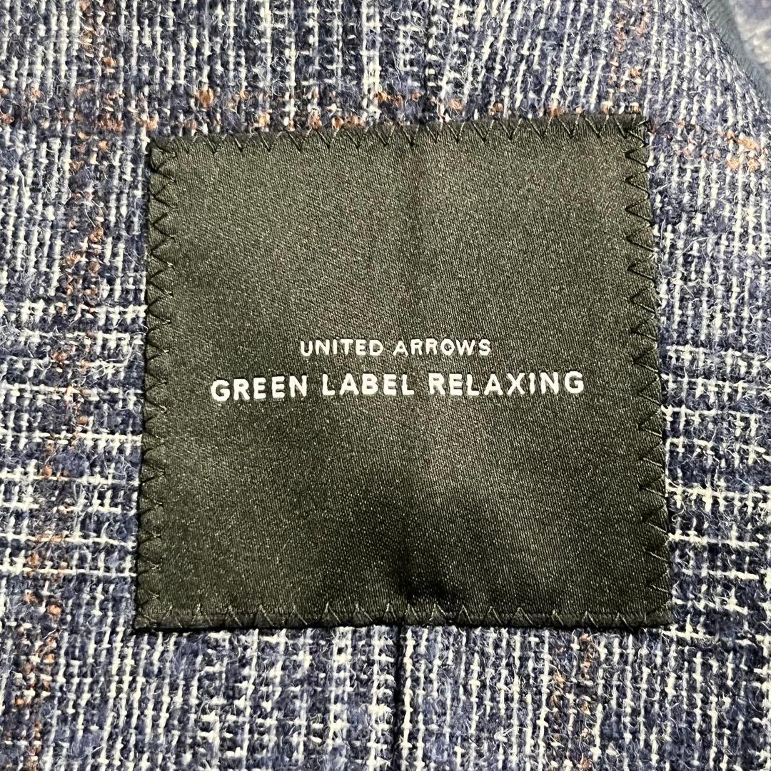 美品『GLRユナイテッドアローズ』サルトリアリング グレンチェック2Bジャケット