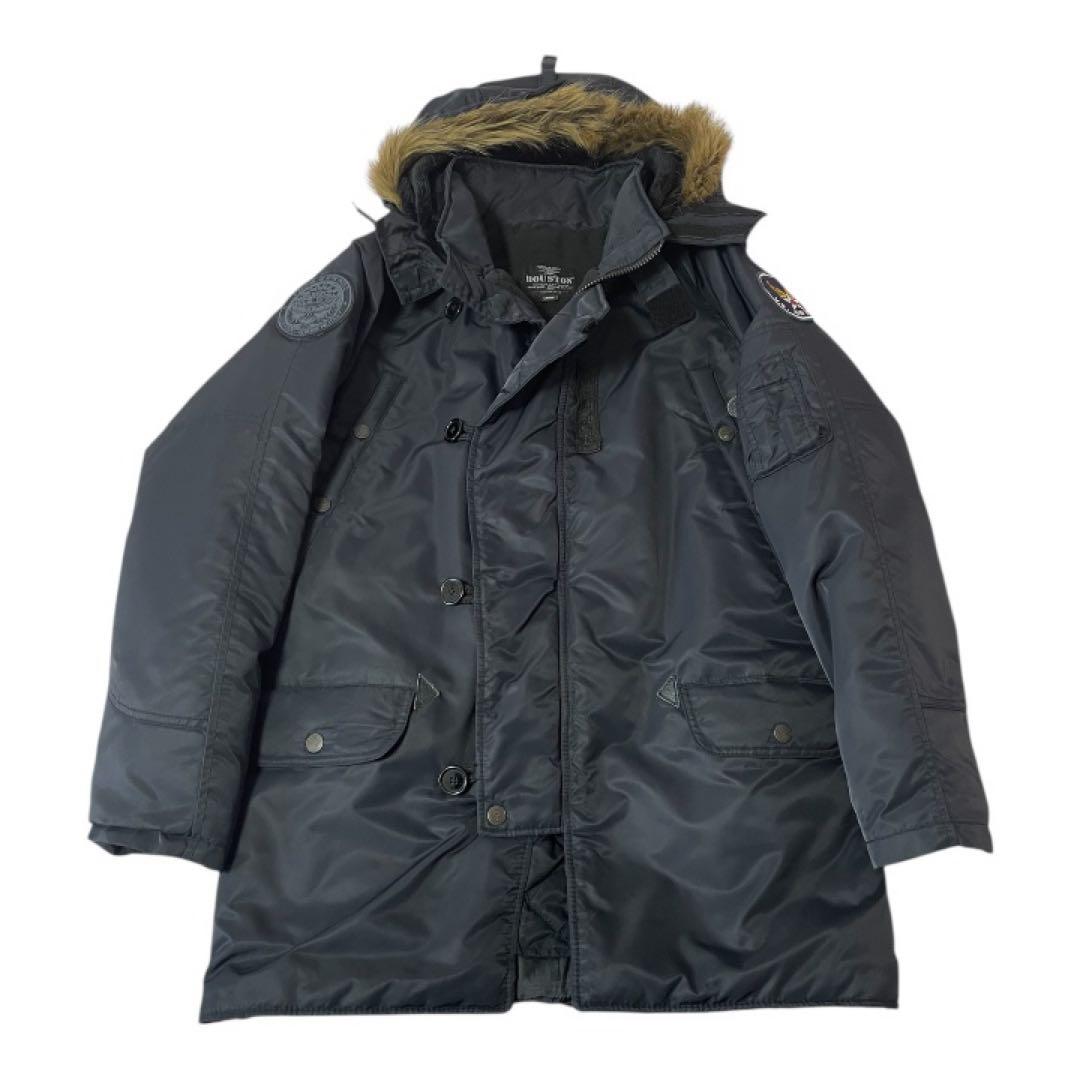 N-3B ヒューストン　Houston Ｌサイズ　ブラック　1度のみ着用