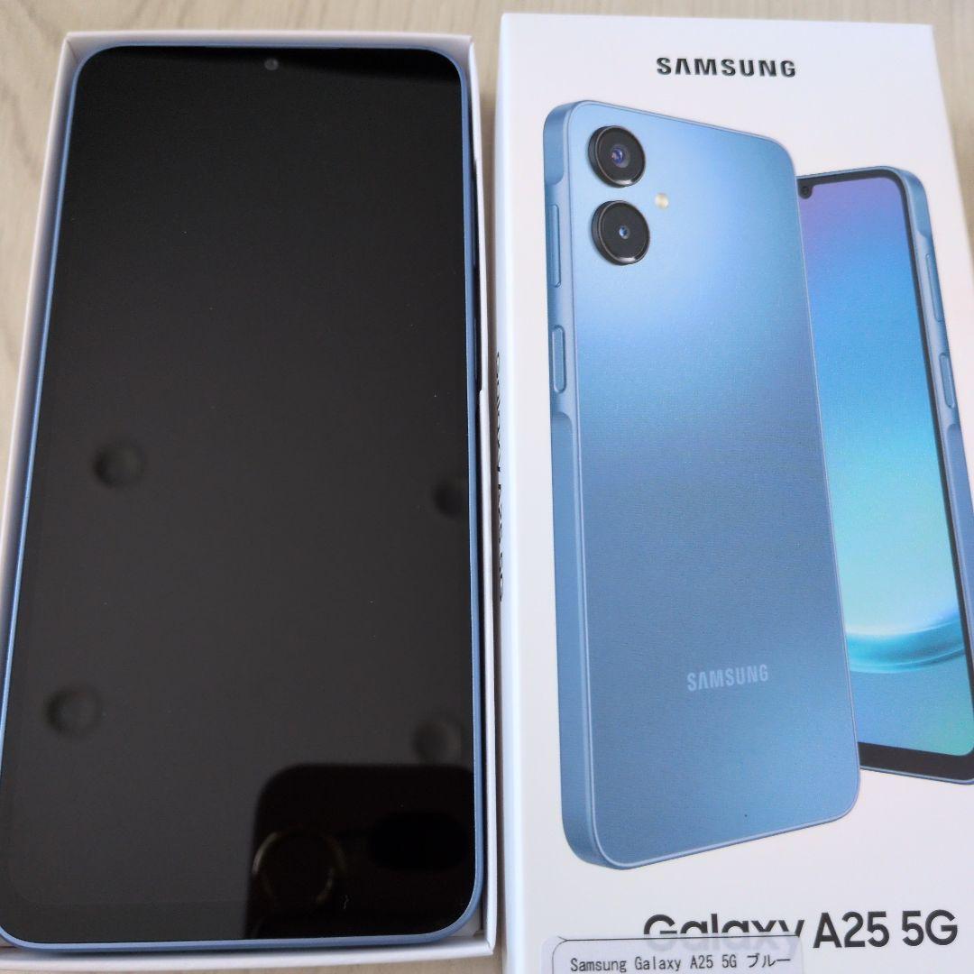 Samsung Galaxy A25 5G ブルー　未使用品