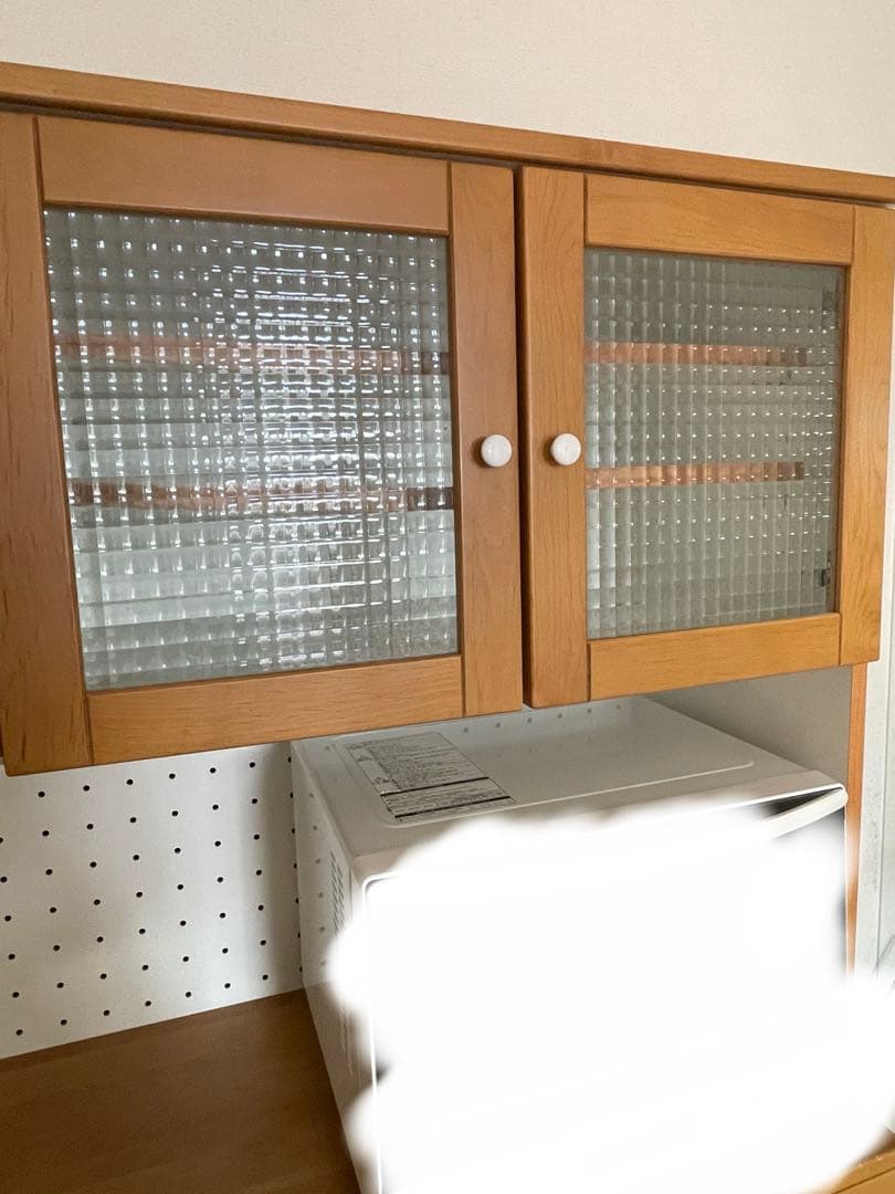 キッチンボード　食器棚　キッチン収納　カップボード　木製