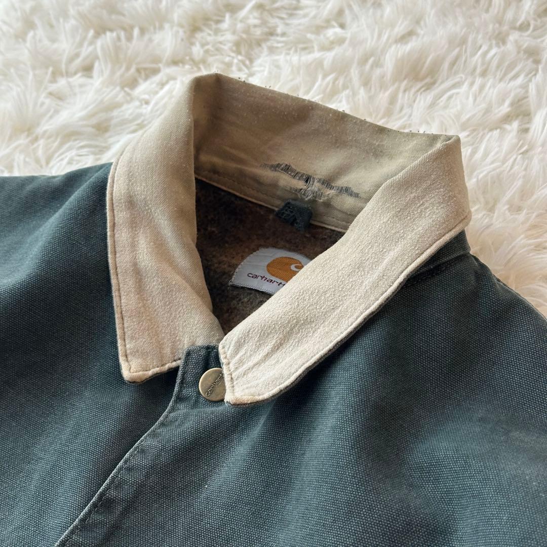 Carhartt ミシガンチョアコート モス 星タグ USA製 XL チェック