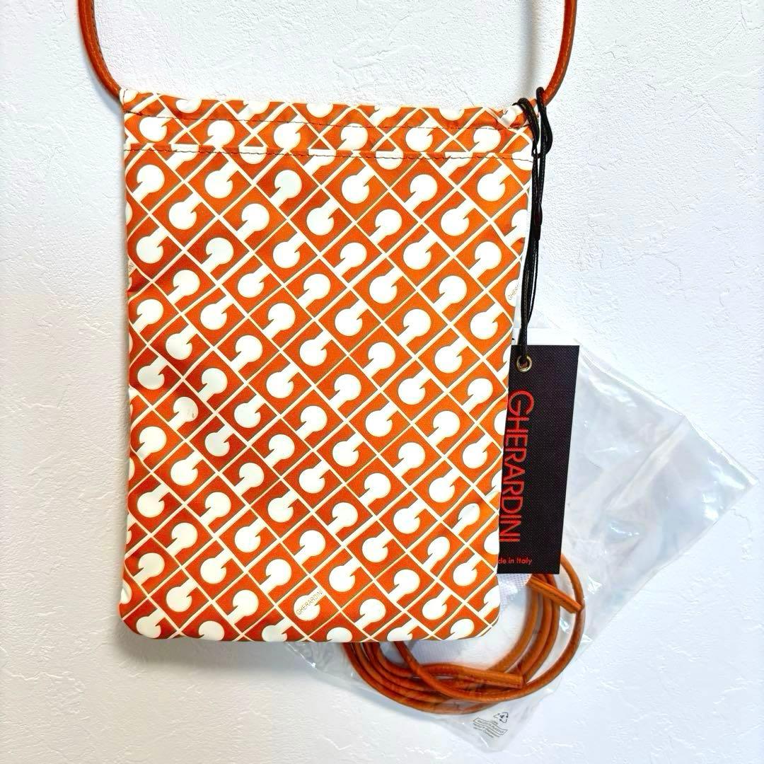 【タグ付未使用】ゲラルディーニ ソフティ ショルダーバッグ スマホポーチ