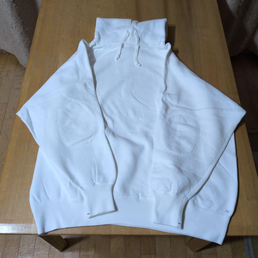 未使用タグ付45rpmフードバッグプント裏起毛パーカー