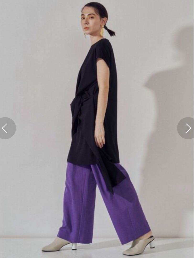 【UN3D.】アンスリード　スクエアミュール　ベージュ　美品