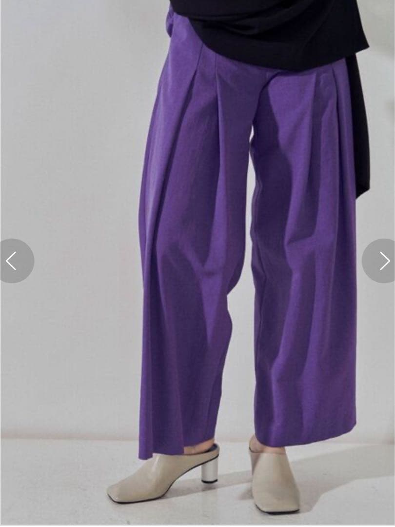 【UN3D.】アンスリード　スクエアミュール　ベージュ　美品