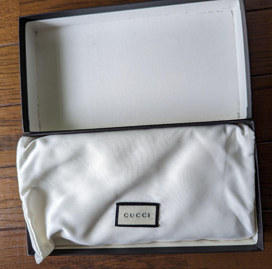 GUCCI 長財布 ラウンドファスナーGGマーモントシェブロンハート　新品未使用