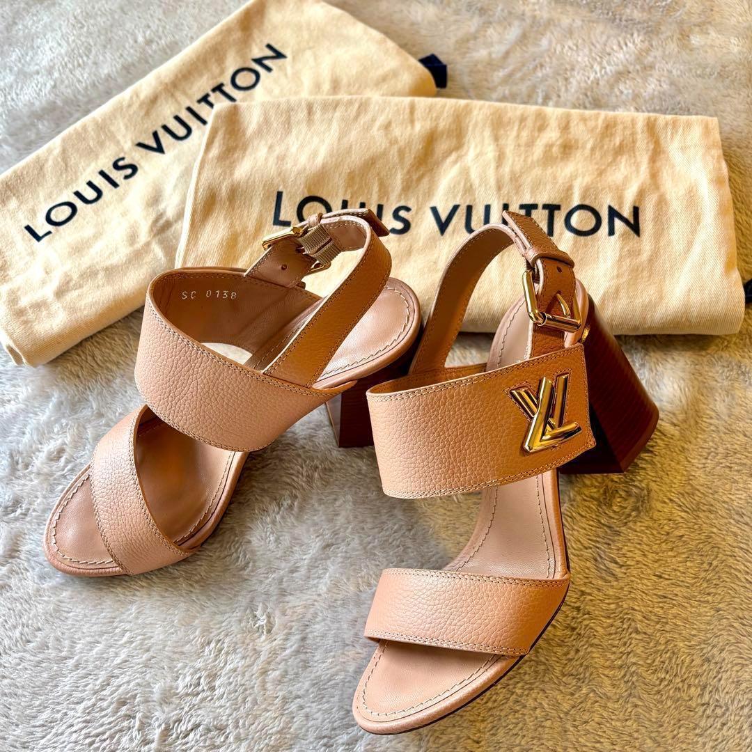 ✨美品✨LOUIS VUITTON Horizon サンダル 35.5 ピンク