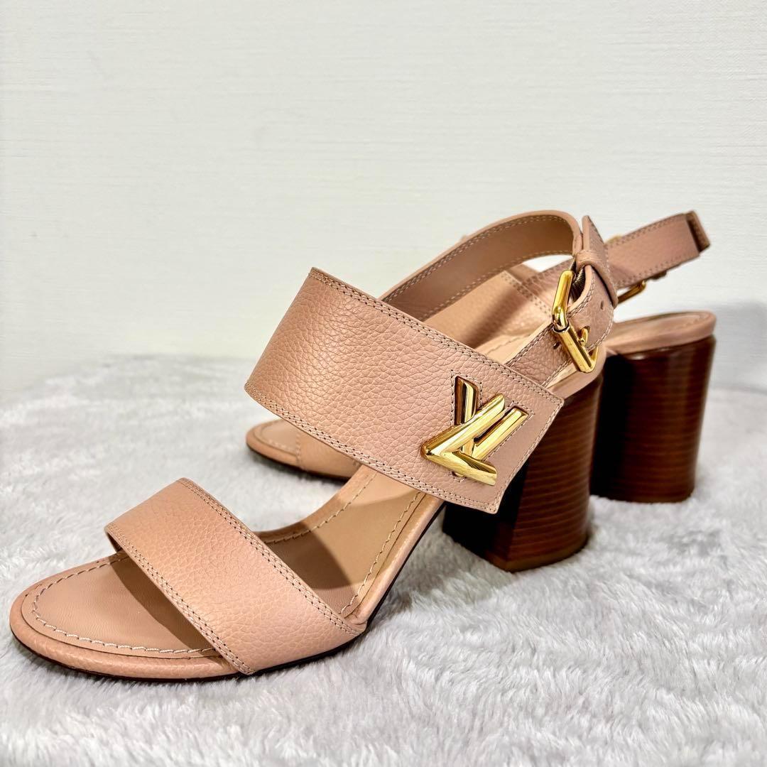 ✨美品✨LOUIS VUITTON Horizon サンダル 35.5 ピンク