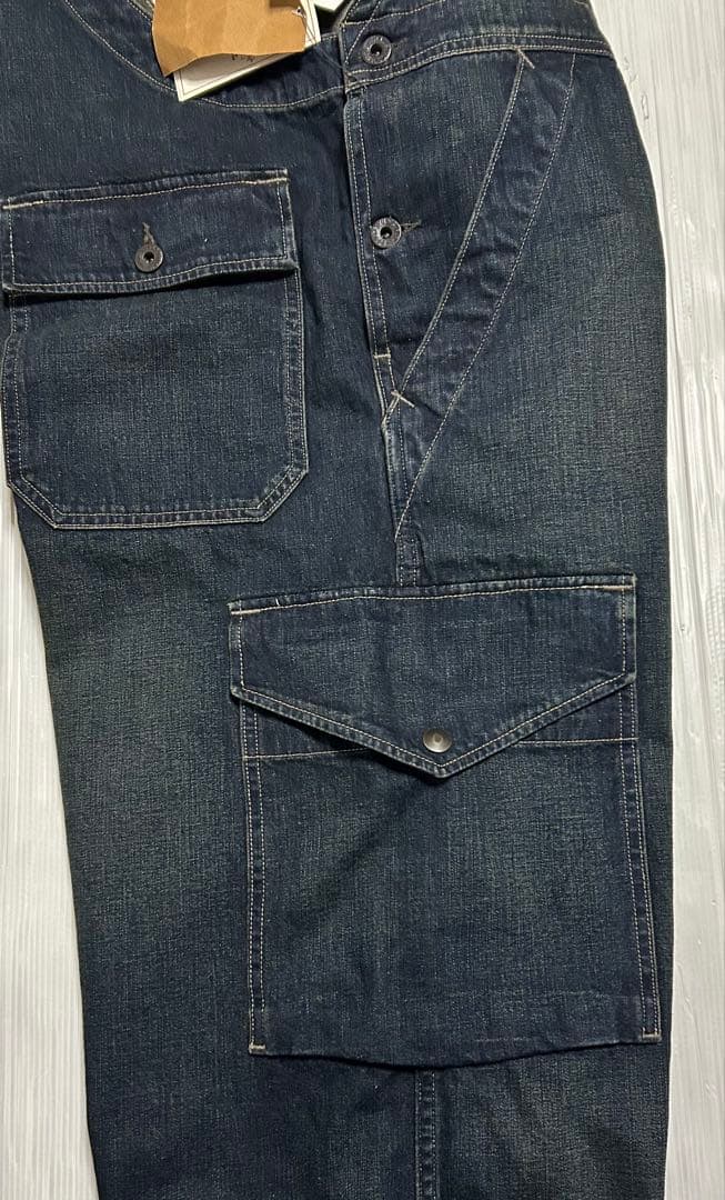 24FW 新品 RRL デニム カーゴ オーバーオール ダブルアールエル