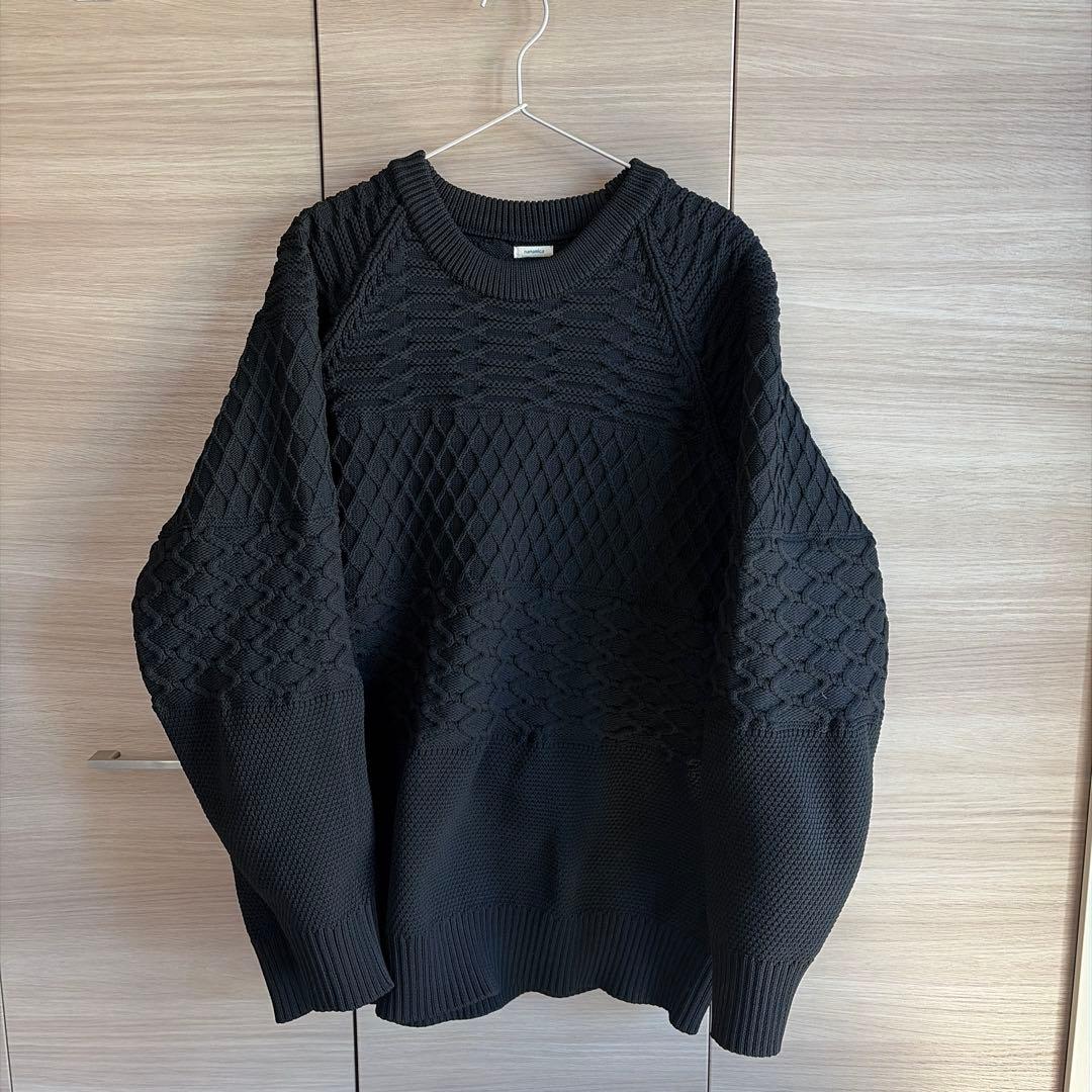 nanamica ナナミカ Crew Neck Sweater M