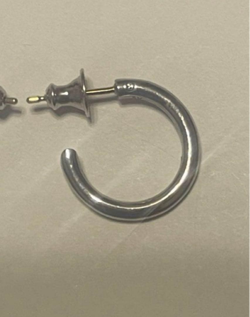 CAREERING フープピアス(両耳用) 301 シルバー