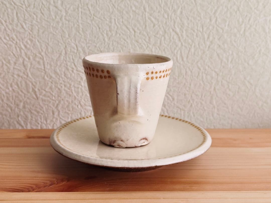 舩木研兒 コーヒー碗皿 カップ&ソーサー　船木　研児