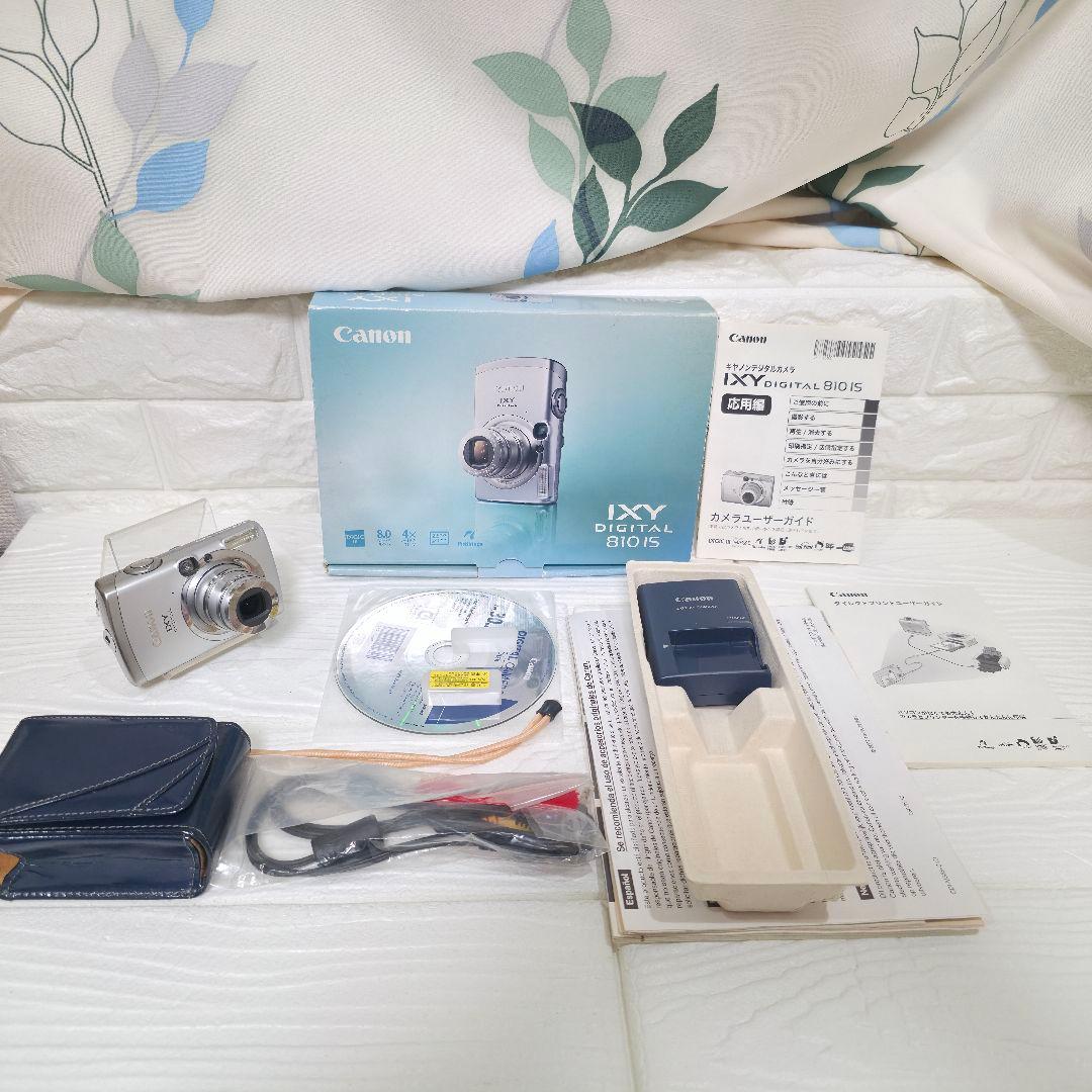466未使用に近い】Canon IXY DIGITAL コンパクトデジタルカメラ