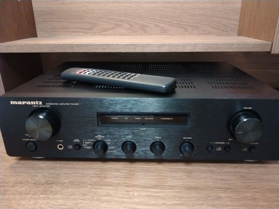 音質良好 Marantz PM4001 プリメインアンプ ブラック マランツ