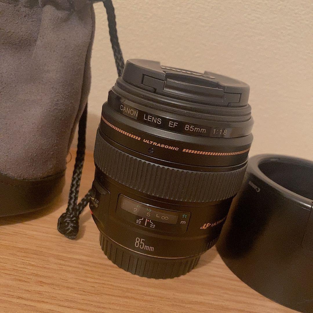 Canon 一眼レフ レンズ EF85mm F1.8 USM