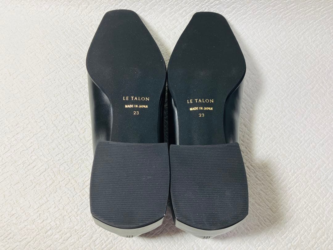 SH3◆新品◆LeTalon 2.5cmスクエアスリットソフトフラット 23.0