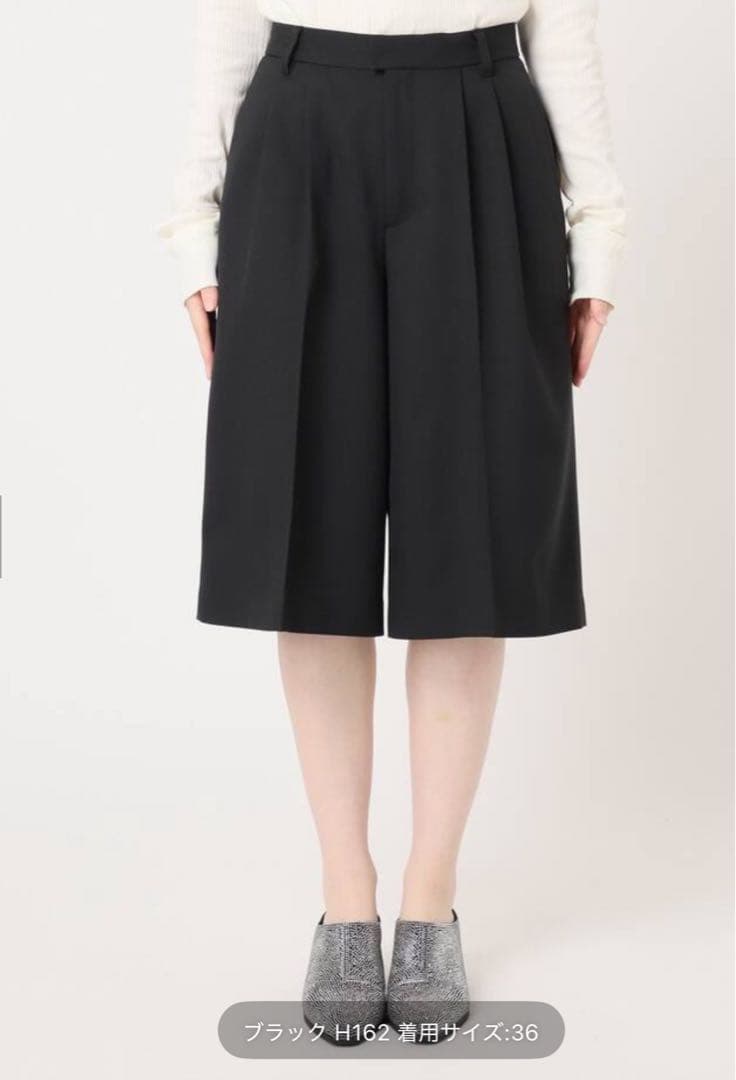 ★新品未使用★CITYSHOP タックハーフパンツ