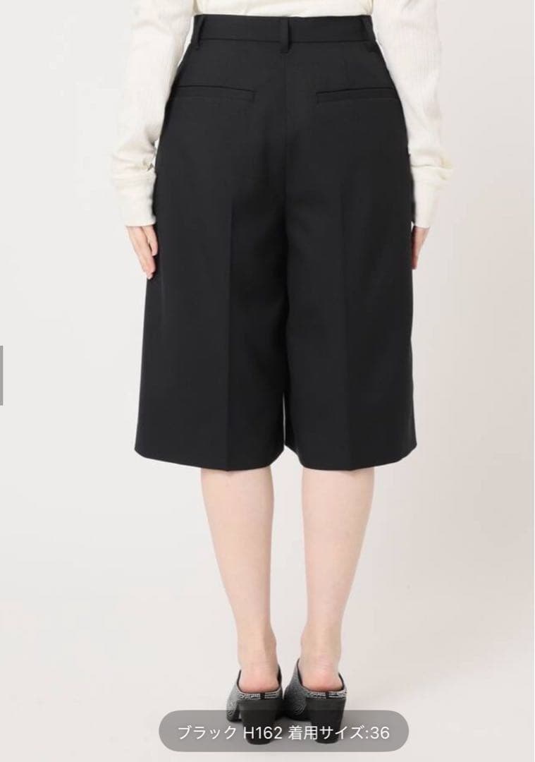 ★新品未使用★CITYSHOP タックハーフパンツ