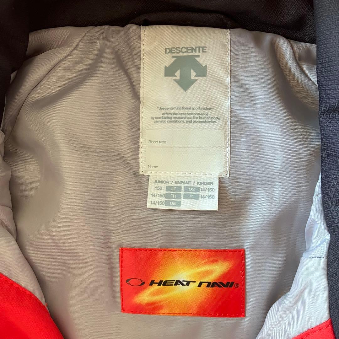 #L3✨DESCENTE✨スキー スノボ ウェア 上下 キッズ150 極暖
