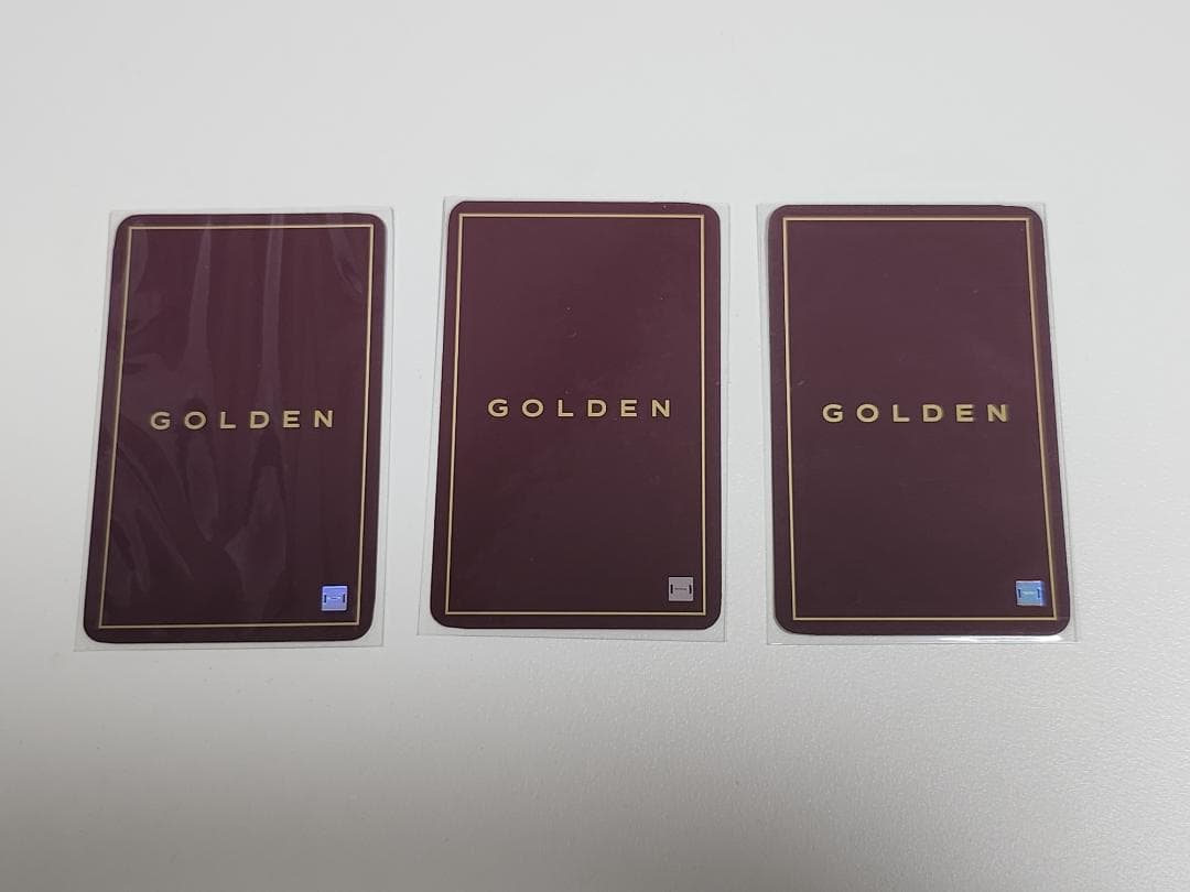 BTS ジョングク『GOLDEN』公式ラッキードロー 15枚セット