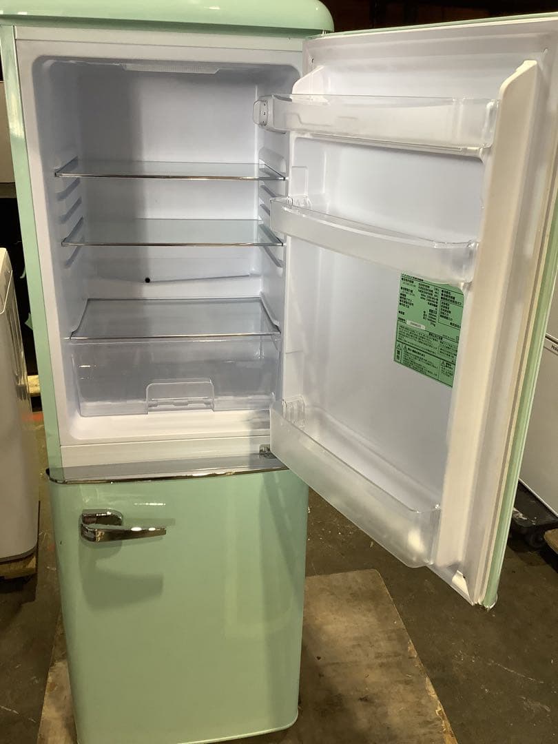 アイリスオーヤマ 2ドア冷蔵庫 PRR-142D-LG 130L 2020年製