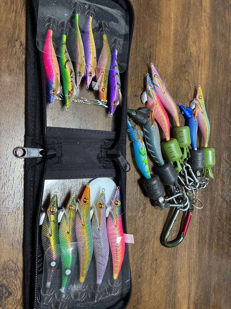 エギ・餌木セット 多色 収納ケース付き