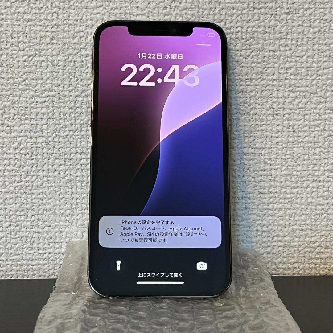 【ジャンク】ドコモ iPhone 12 Pro 256GB グラファイト【動済】