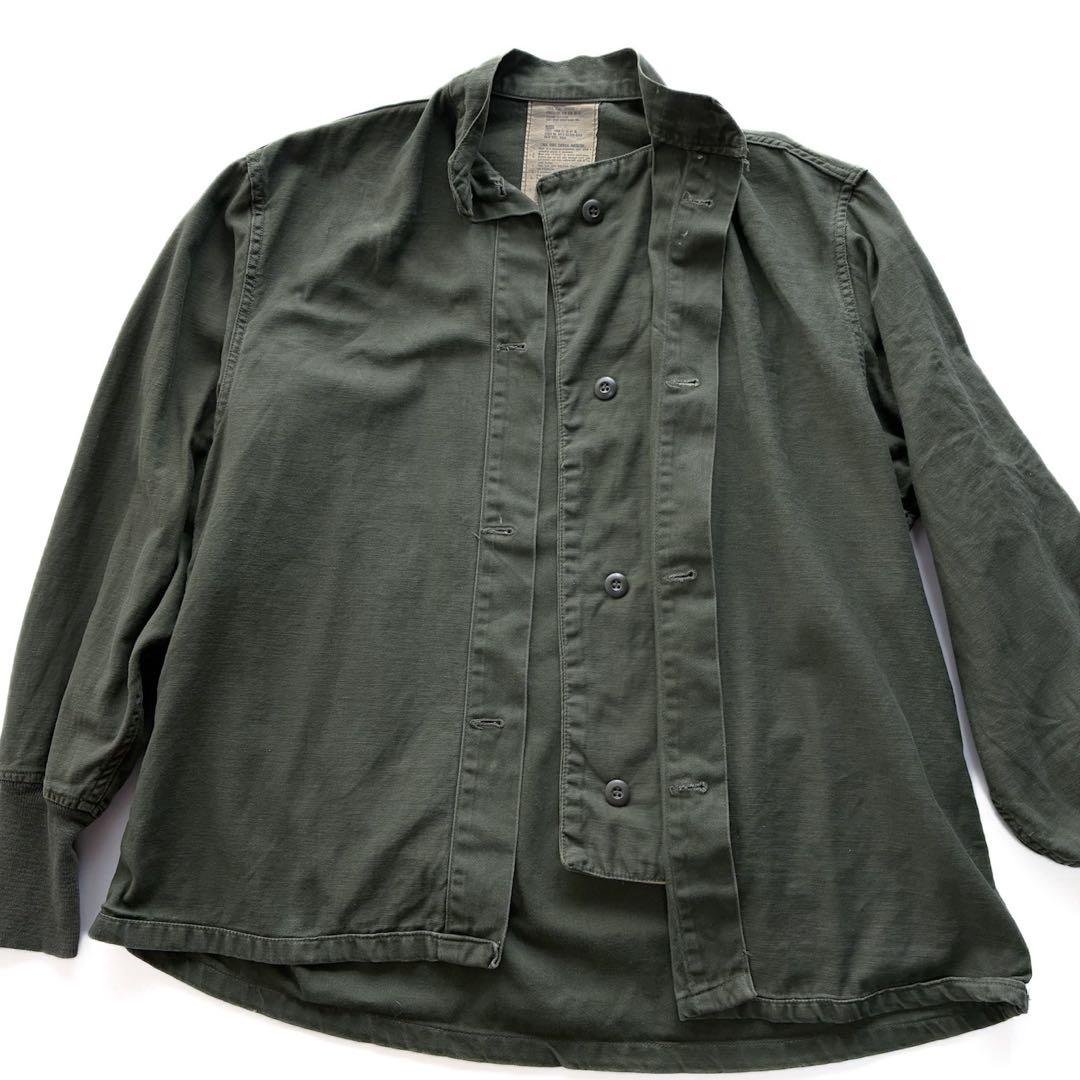 希少 70s 米軍 ケミカルプロテクティブ ライナー シャツ M OG107