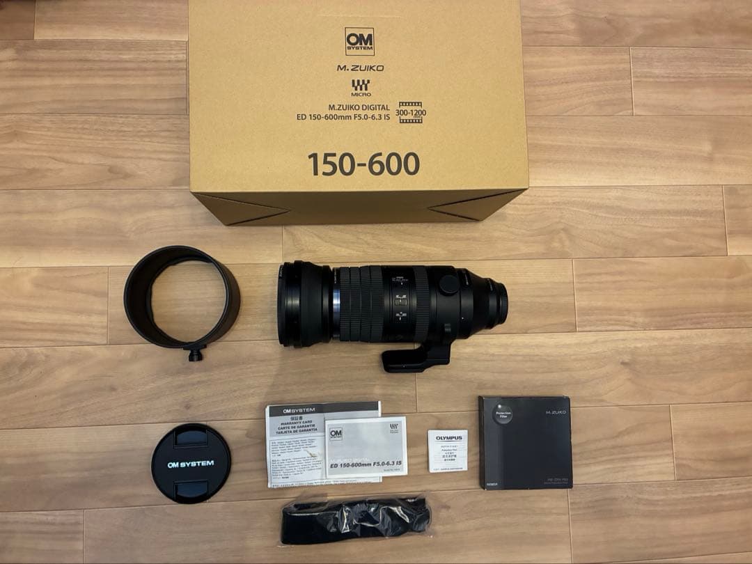 美品M.ZUIKO DIGITAL ED 150-600mmF5.0-6.3IS