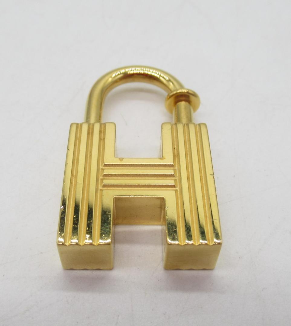 エルメス　カデナ　Hモチーフ H2000 ゴールド 中古品