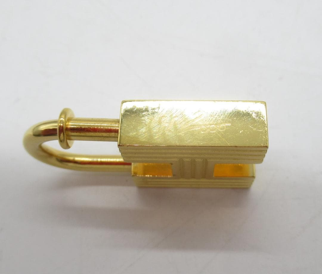 エルメス　カデナ　Hモチーフ H2000 ゴールド 中古品