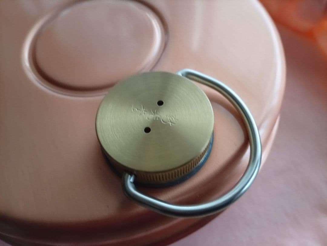 銅色 湯たんぽ 収納袋付き