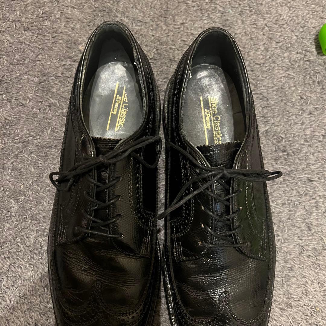 ◉ okidoki購入　90年代 JC Pennyウイングチップシューズ 8E