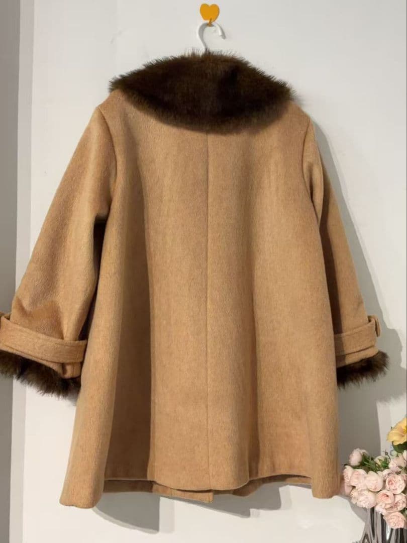 Acka fur flare middle coat サイズ1