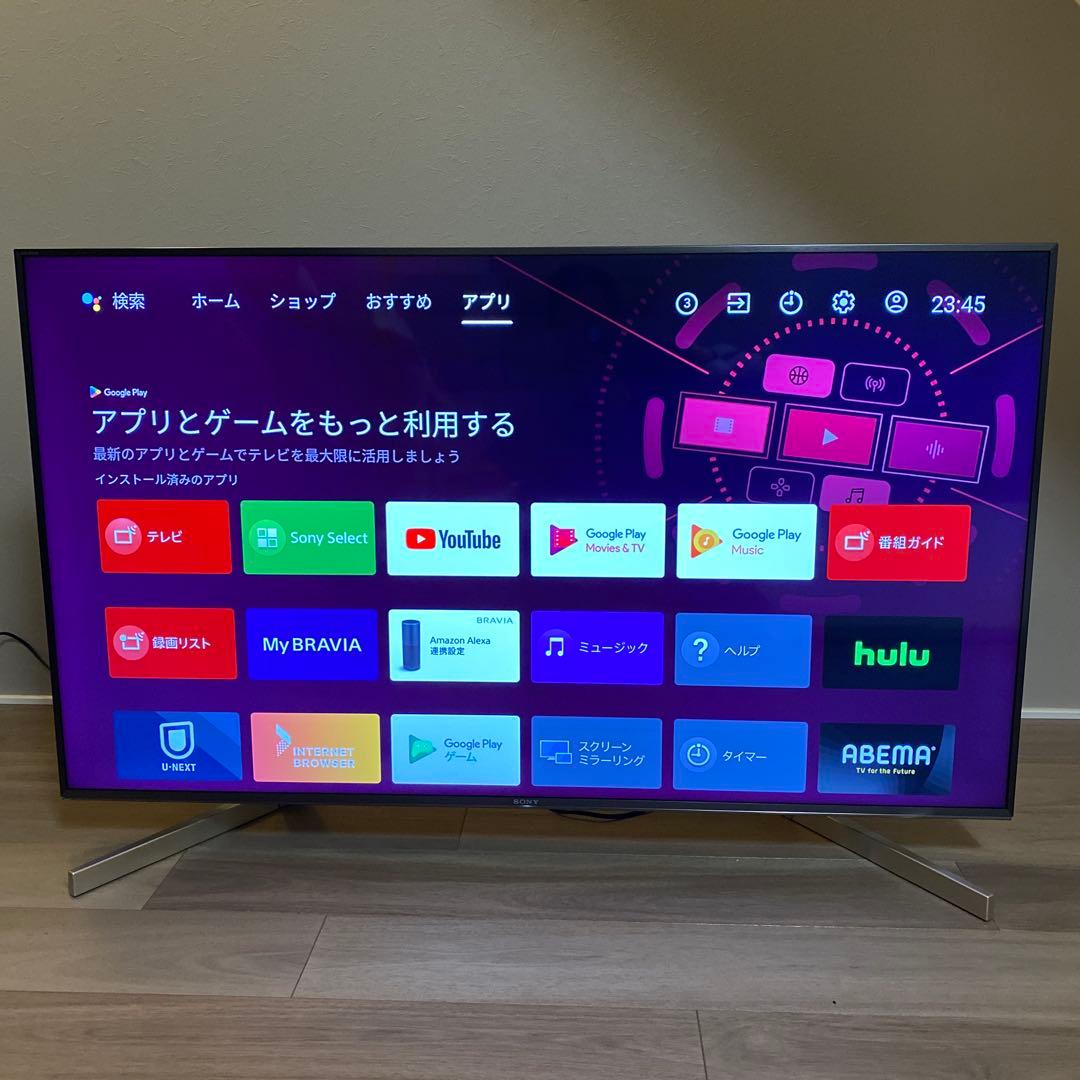 BRAVIA 大型液晶テレビ 49インチ　2018年製