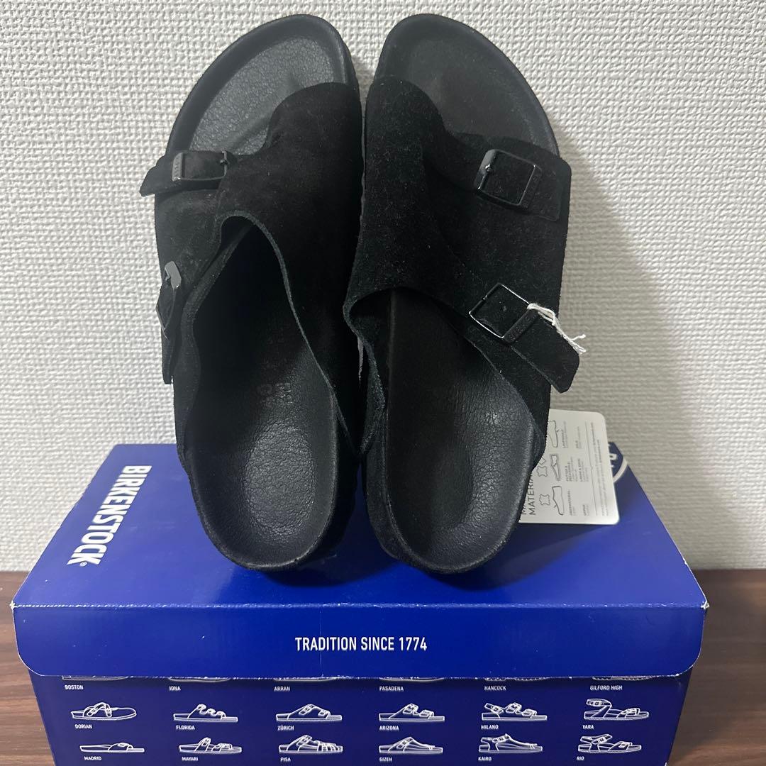 ビルケンシュトック　ビームス別注　ブラックスエード