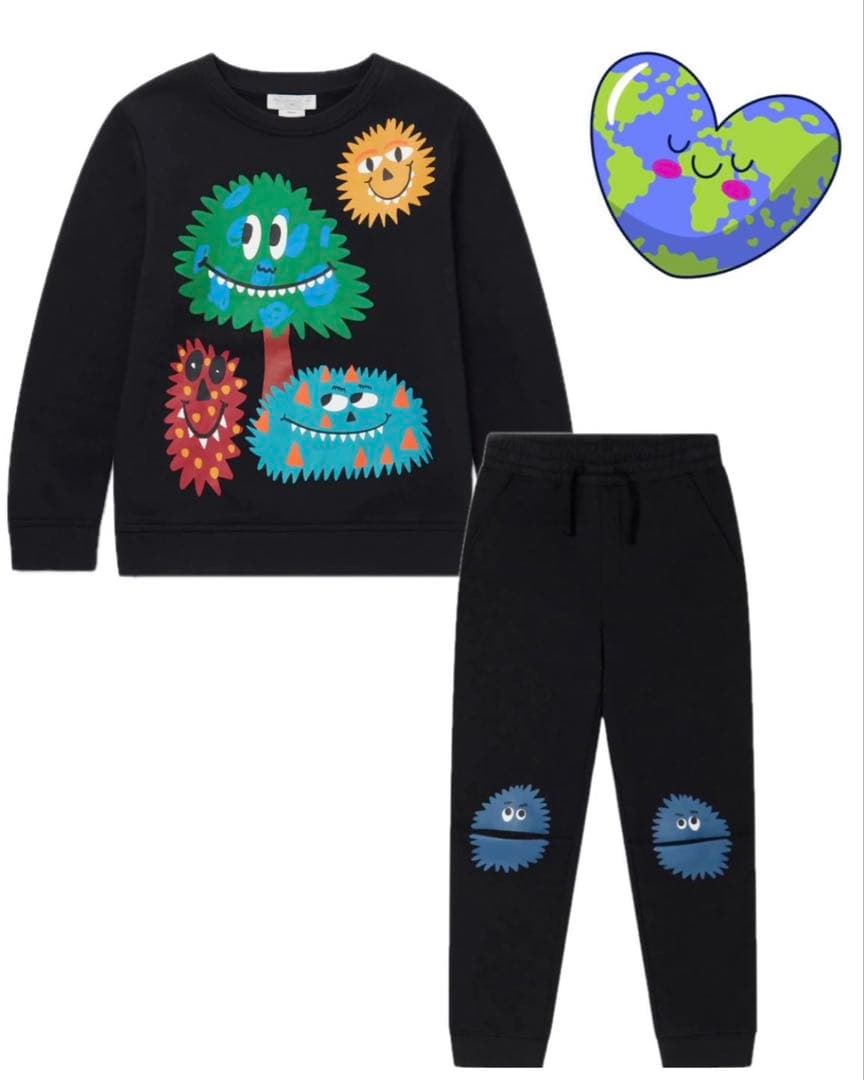 ステラ マッカートニー キッズ スウェット セットアップ 8Years