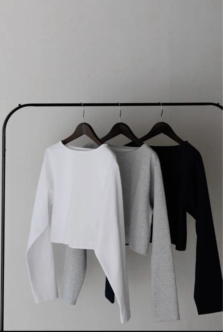 トップス pois compact long tee