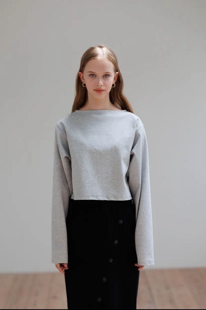 トップス pois compact long tee