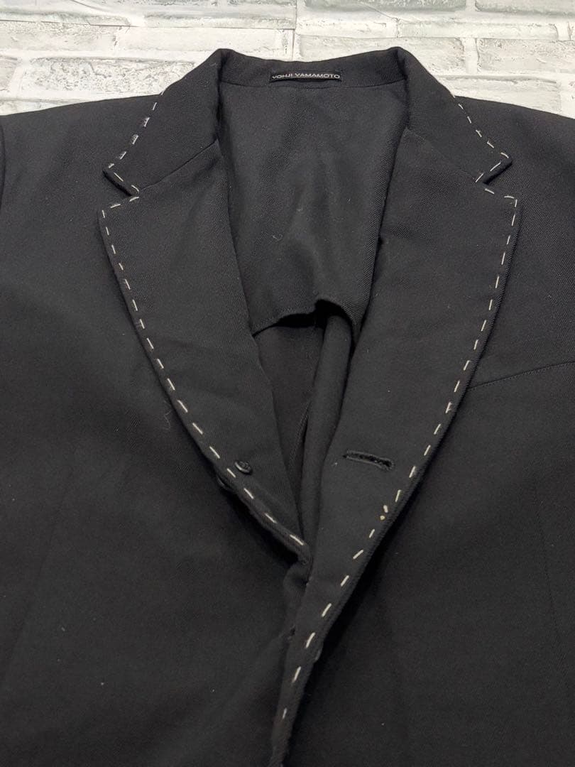 00s Y's formen ワイズフォーメン　ホワイトステッチ　テーラード