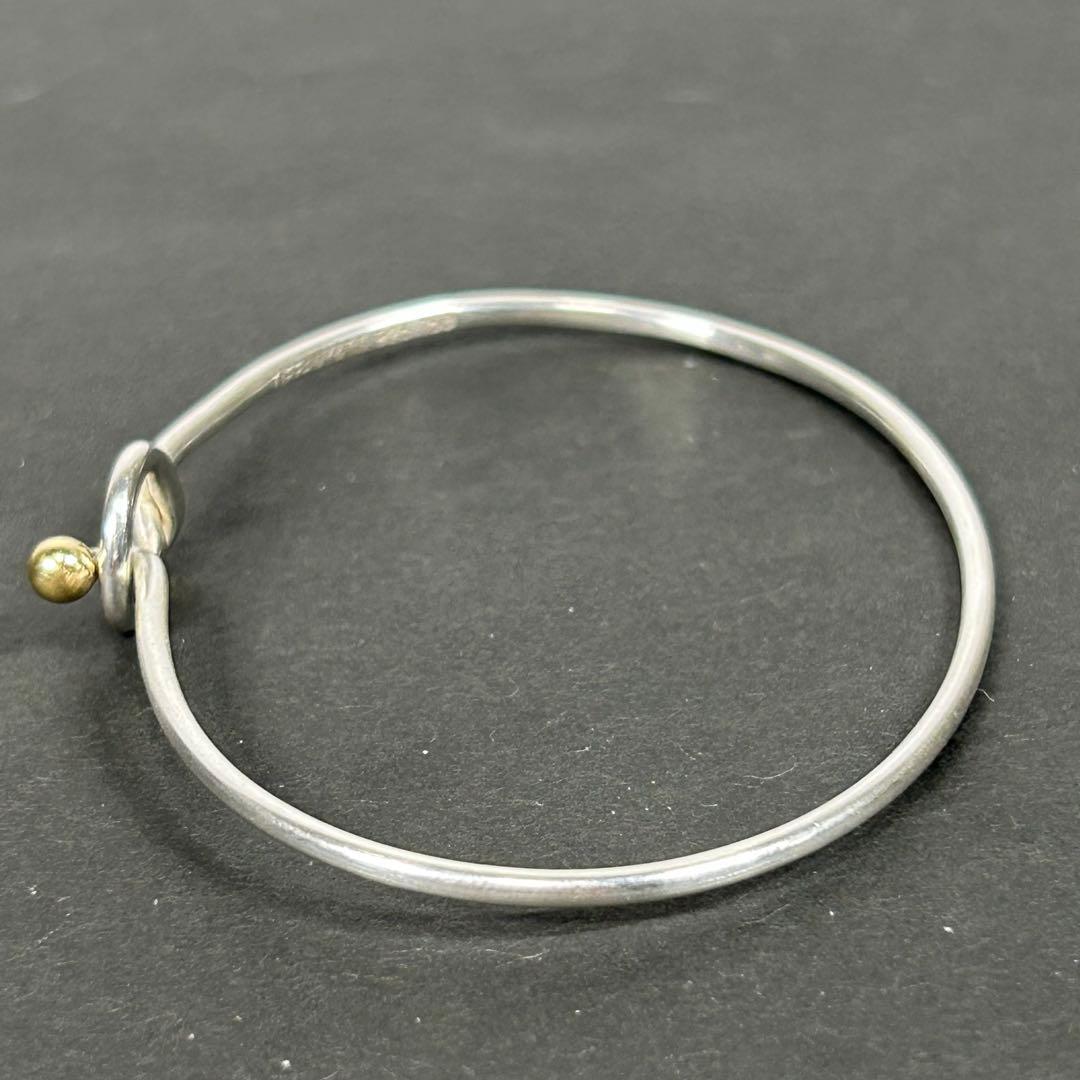 ティファニー バングル ラブノット 925×750 ゴールド ブレスレット 箱付