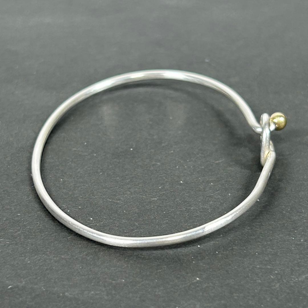 ティファニー バングル ラブノット 925×750 ゴールド ブレスレット 箱付