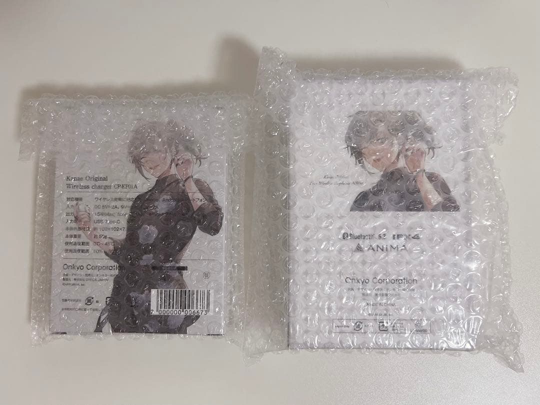 にじさんじ 叶 ワイヤレスイヤホン 充電器 セット オンキヨー