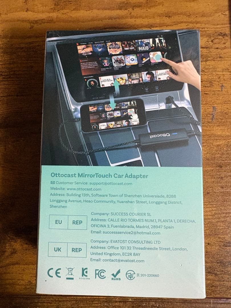 オットキャスト OTTOCAST Mirror Touch 2025